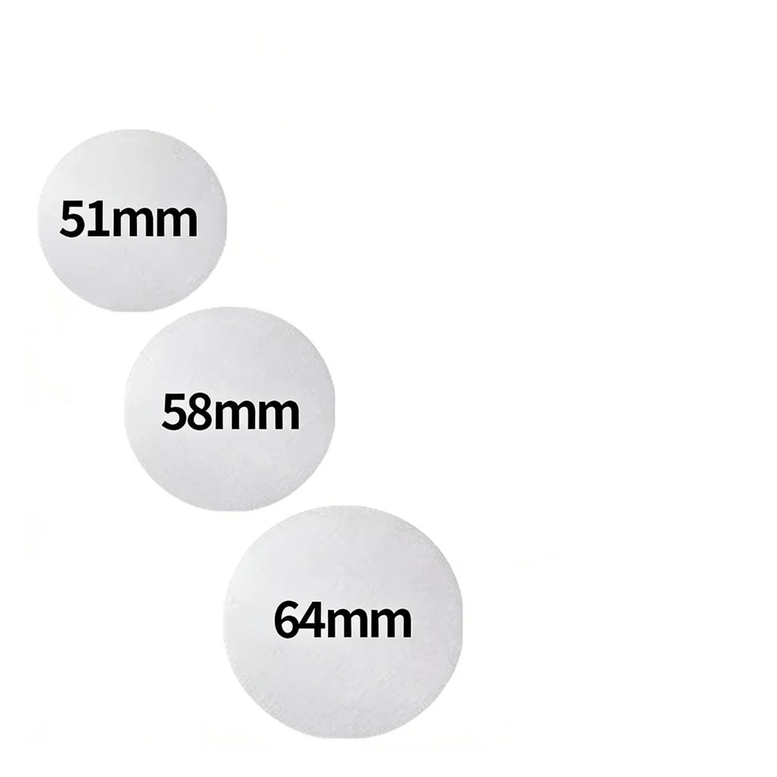 Kaffeefilterpapier 51 Mm/58 Mm/64 Mm Papier