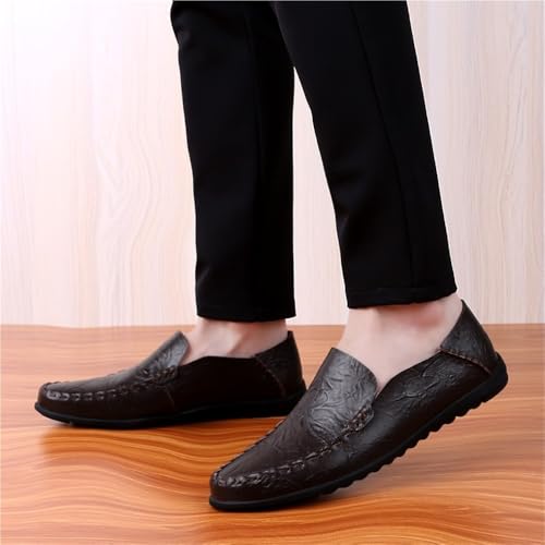 Mens Loafers Shoes Breathable Slip On Comfortable Driving Style Casual Events Business Outdoors Wedding4