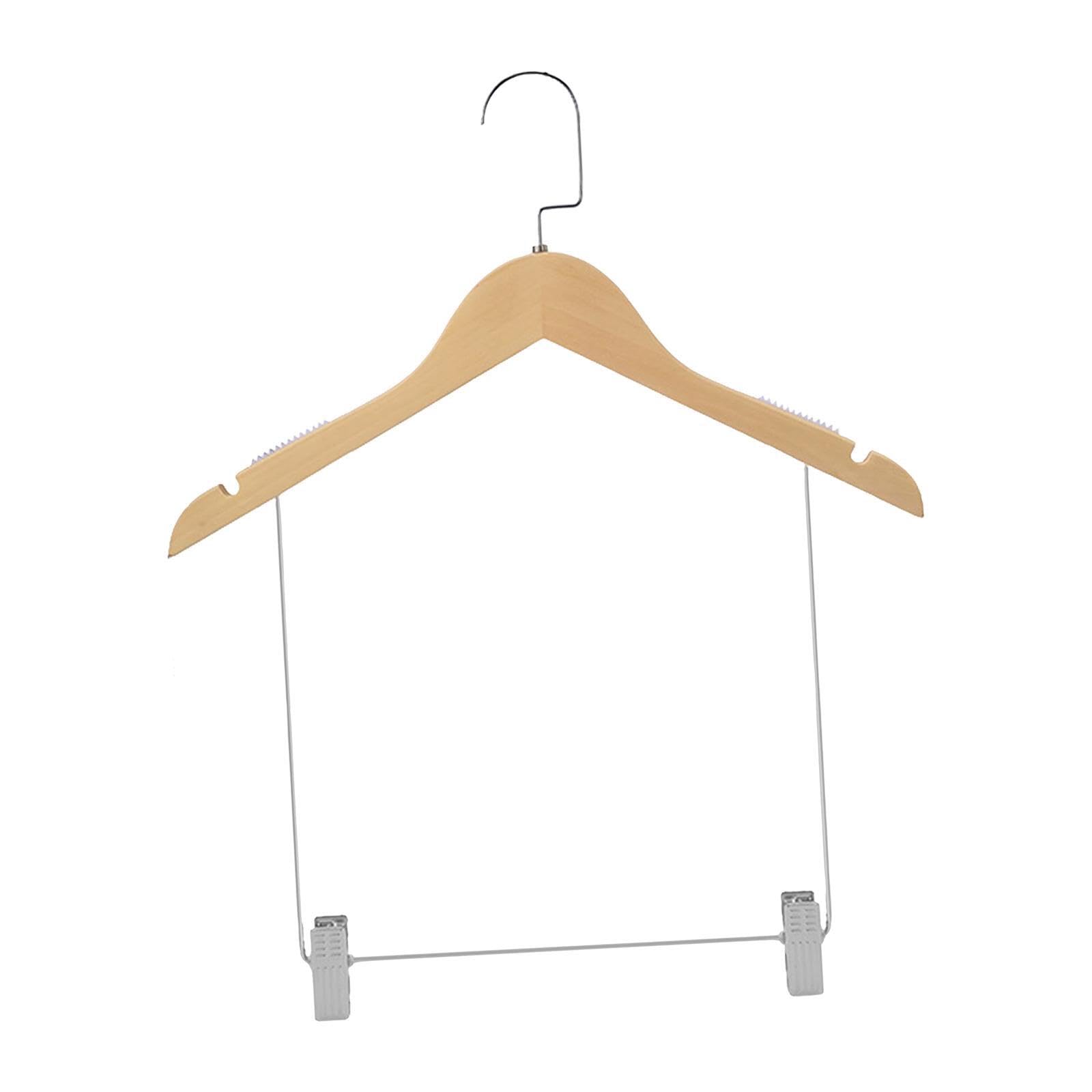 PIXZCSA Flexible Pants Hanger Saving Hangers For Closet Organization Built To Clothing In Condition Without Wrinkles Space Saving Hanger Pants Organizer Clip, for Man Clothes