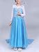Beunique Niña Vestido de Princesa Elsa Frozen Vestido de Disfraz Accesorios Corona...