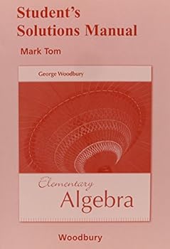 Paperback Student Solutions Manual for Elementary Algebra Book