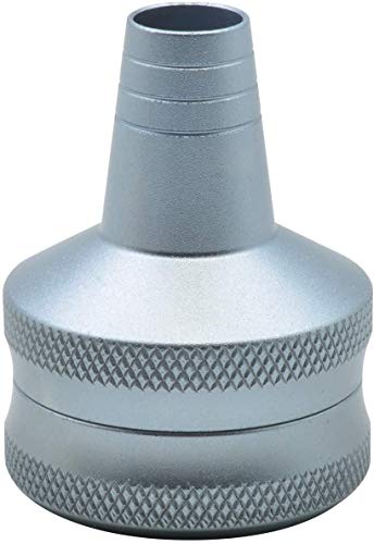 Hookah Molasses Catcher Universal Hookah Shisha Molasses Catcher Aluminum Durable Lazy Hookah Accessory Always Enjoy Fresh Hookah Flavor Hookah Molasses Catcher Fits for Most Hookahs(Space Sliver)