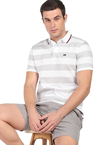Image of Arrow Men's Cotton Straight Polo Neck T-Shirt