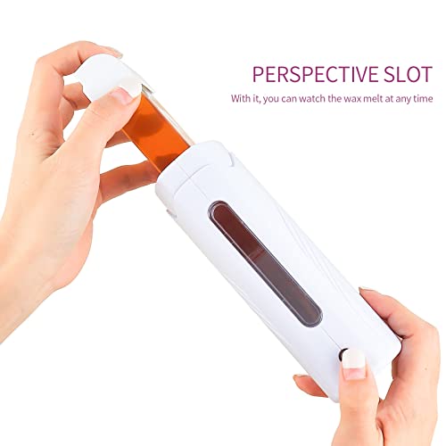 Image of Roll On Wax Warmer For Hair Removal Wax Roller Wax Heater