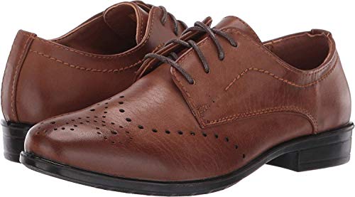 Deer Stags Boys Oxford, Dark Tan