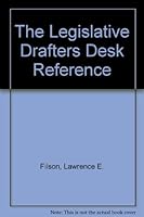 The Legislative Drafter's Desk Reference 1568020082 Book Cover