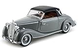 Signature Models 1950 Mercedes Benz 170S Soft Top, Gray 32375 - 1/32 Scale Diecast Model Toy Car