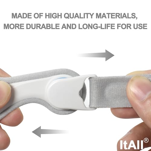 Image of 2 Pairs Headgear Clips Compatible with ResMed F20, Headgear Clips Compatible with AirFit F20 F30 N20, Headgear Clips Supplies Compatible with AirTouch F20 F30 N20