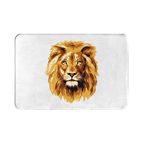 456 Felpudo Ilustración De El Rey León Alfombra para Puerta Lavable A Máquina Felpudo Entrada...