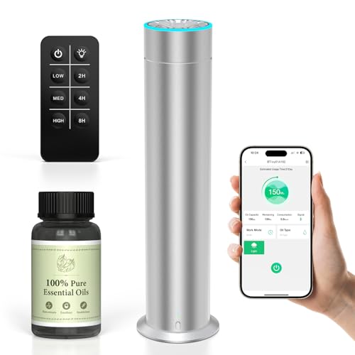 Difusor aromático eléctrico waterless con kit inicial miniatura 1