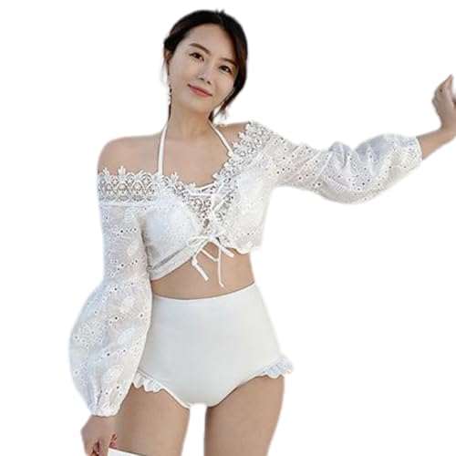 Maillot de bain à manches longues pour femmes cherchant protection solaire et effet push-up