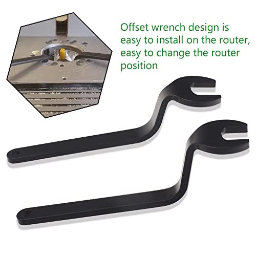 Mwedp Ra1152 Offset Wrenches Fit For Router Bit-Changing Compatible With Bosch Router, Fits 1619Evs, 1613, 1613Evs Plunge Routers Kits #TOP5