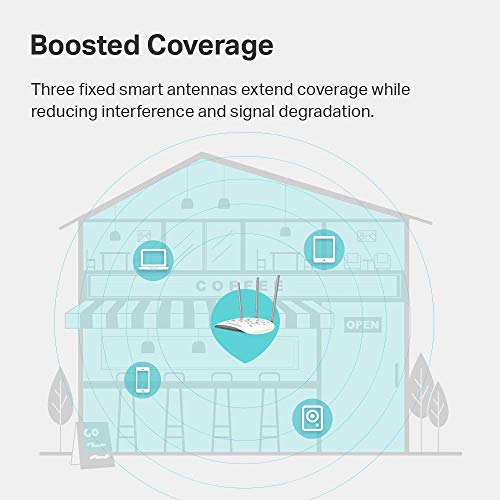 Tp-Link Wireless Access Point Tl-Wa901N | 2.4Ghz N450 Desktop Wifi Bridge | Supports Ap/Multi-Ssid/Client/Re Mode | 3 Fixed Antennas | Passive Poe W/ Free Poe Injector (Renewed) #TOP3