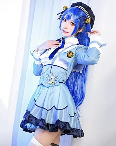 [milky time] にじさんじ 天宮こころ コスプレ VTuber ハロウィン 衣装 水色 詳細画像2