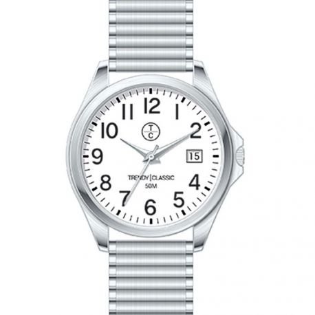 Montre homme quartz analogique CM1035-01D le cadeau élégant avec bracelet argent