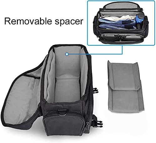 Caden Camera Bag Case Shoulder Messenger Bag With Tripod Holder Compatible For Nikon, Canon, Sony, Dslr Slr Mirrorless Cameras Waterproof (Black, Small) #TOP4