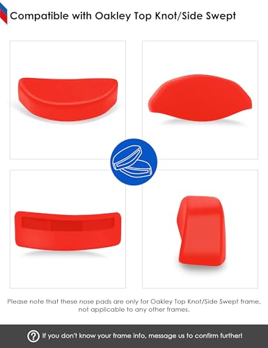 Image of BLAZERBUCK Replacement Nose Pieces for Oakley Frogskins Range /Frogskins Range XL /Top Knot /Side Swept /HSTN /Spindrift /Wildrye