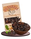 Peanates getrocknete Pflaumen (250g) – Ungeschwefelt & entsteint – Intensiv fruchtiges Aroma – Perfekt als Snack, zum Backen & fürs Müsli – Vielseitig verwendbare Trockenfrüchte