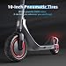 urbetter Patinete Eléctrico Adultos, Motor de 500W hasta 35 Km/h, 35 Km...