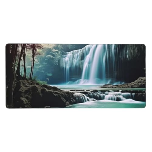 Tapis de souris de jeu XXL antidérapant pour en finir avec le manque d'espace