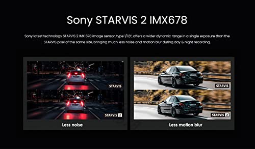 Image of VIOFO A139 Pro 3CH DashCam STARVIS 2 IMX678 Sensor, Superb Night Vision, Ultra HD 4K HDR Dashcam, 5GHz WiFi GPS, 24H Parking Mode, CPL Filter, Voice Notification (A139 Pro 3CH (Front + Interior + Rear))