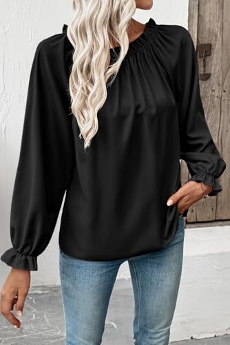 EVALESS Country Concert Outfits Off The Shoulder Tops for Women Cute Puff Sleeve T Shirts Women's Fashion Clothing 20254