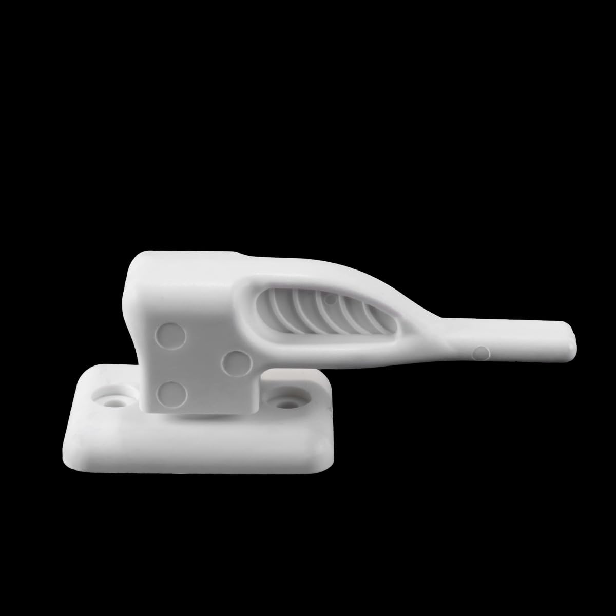 Huba Cerradura para ventana de caravana, soporte para puerta de caravana, para autocaravanas, autocaravanas y vehículos de conversión (97 x 46 x 20 mm)