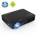 Produktbild APEMAN Beamer 3D DLP Pico Projector Full HD LED Projektor Heimkino mit WiFi,Android 4.4, Bluetooth 4.0, HDMI,USB (Kontrast: 2000:1, 1280x800 Pixel, 700 ANSI Lumen)