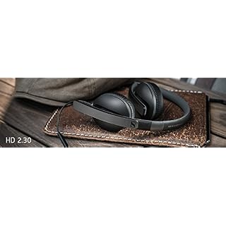 Sennheiser HD2.30i Casque supra-auriculaire fermé, noir – compatible iOS - Les Beatles, Paul McCartney, John Lennon, RIngo Starr, George Harrison Sennheiser HD2.30i Casque supra-auriculaire fermé, noir – compatible iOS – Image 3