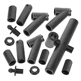 FOYTOKI 9 Pezzi Kit Connettori in Plastica per Aste Aquilone Resistenti e Facili da Montare Accessori per Riparazione e Assemblaggio Aquiloni Outdoor per Spiaggia e Parco immagine