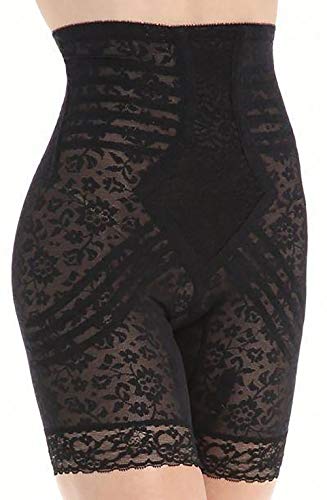 Rago Shapewear High-Waist Long Leg Pantie Girdle Style 6207 - Black - 2XLarge