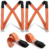 Anti-Slip Moving Straps, 2-Person Shoulder Lifting and Moving System Lifting Straps for Moving Furniture, Appliances, Mattresses, Heavy Objects up to 800lbs