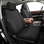 EKR Custom Fit Neoprene Car Seat Covers for Select Chevy Colorado 2014 2015 2016 2017 2018 2019 2020 2021 2022 - Neoprene (Black)