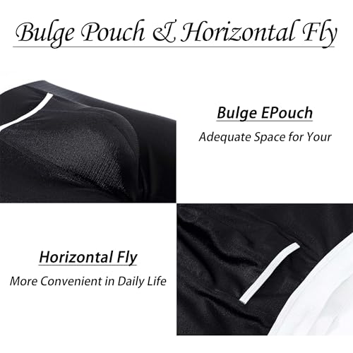 Mens Bulge Enhancing Pouch Underwear Horizontal Fly Tagless Seamless Boxer Briefs Athletic Underwear for Men2