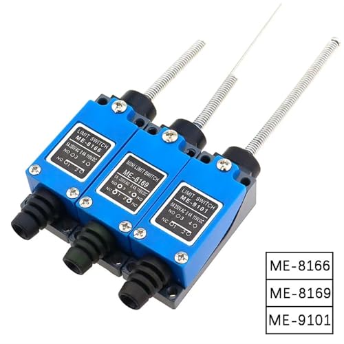Interrupteur de fin de course ME-8108 avec galet réglable NO/NC AC250V