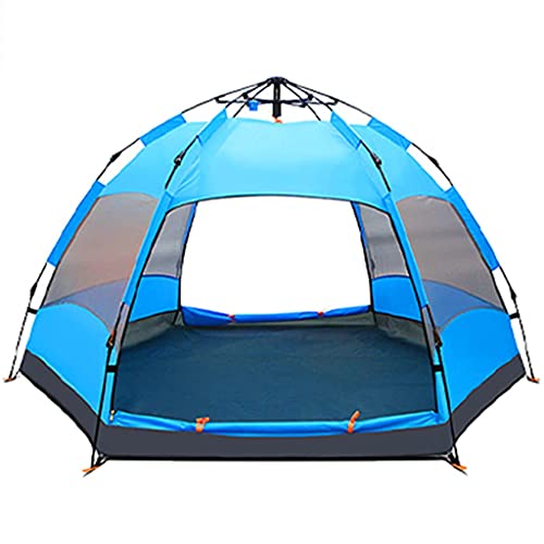 Tente instantanée automatique imperméable et ventilée pour camping 3-4 places