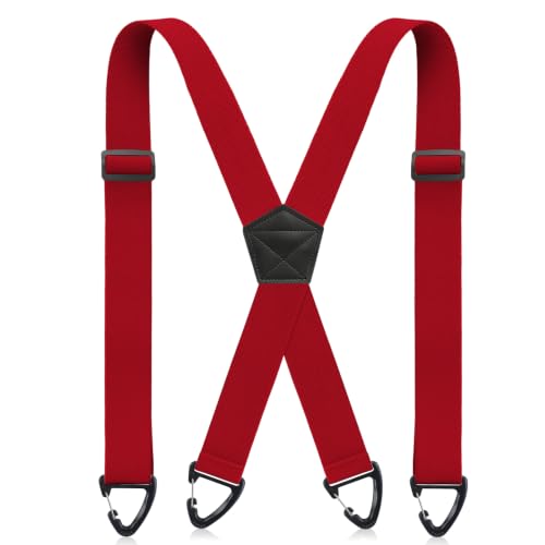 Image of Sintege X Back Hidden Suspenders for Men 1.5 Inch