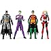 Batman - Set di 4 statuette da 30 cm, composto da Batman, Robin, Copperhead e Talon