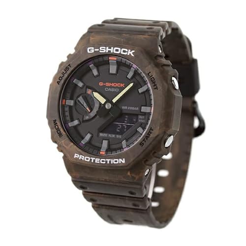 [�J�V�I] CASIO G-SHOCK �A�i���O�f�W�^�� 2100�V���[�Y ���[���h�^�C�� �N�I�[�c �����Y �r���v GA-2100FR-5ADR [���s�A���i]