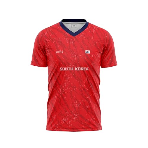 GenZGenji South Korea National Team Football/Soccer Jersey 2026 (Red) X-Large
