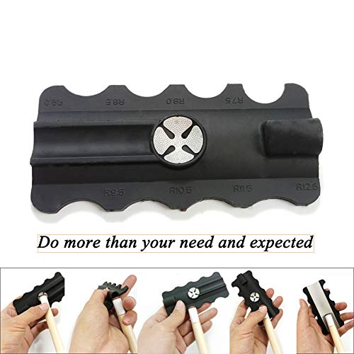 5 in 1 Snooker Pool Cue Repair Kit - Multifunctional Cue Tip Shaper Repair Tools, Shaper/Scuffer/Aerator - Thumbnail 4