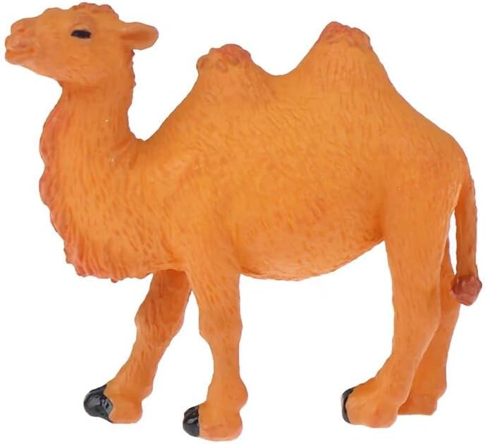 Miniatura 6 de GRFIT Sculptures Home Decor Camel Toy Model Figurine Kids Simulation Wild Animal Realistic Desktop Ornaments Collection Decor Craft Living Room