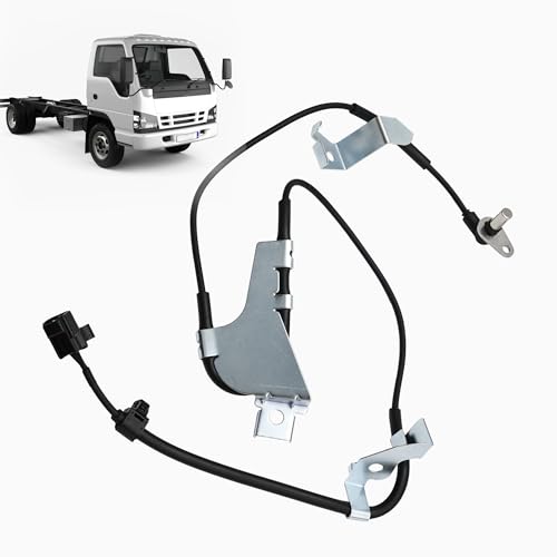 OTINUBEE 8980061870 ABS Wheel Speed Sensor Wire Harness Front Left Compatible with Isuzu 4HK1 NPR NQR NNR NQR75, Part Number# 8-98006187-0, 8-98219394-0, 8982193940 Driver Side