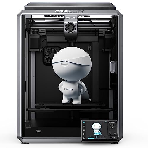 Creality K1 Speedy Imprimante 3D, 3D Printer Vitesse Maximale de 600 mm/s, AccÃ©lÃ©ration de 20000 mm/sÂ², Mise Ã  Niveau Automatique, Taille d'impression 220x220x250 mm