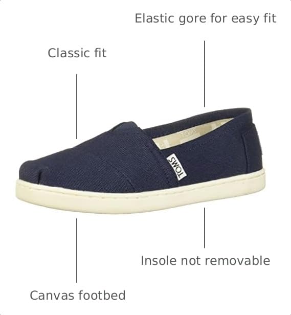 Image of TOMS Kids Alpargata 2.0 (Little Kid /Big Kid) | Casual Shoes