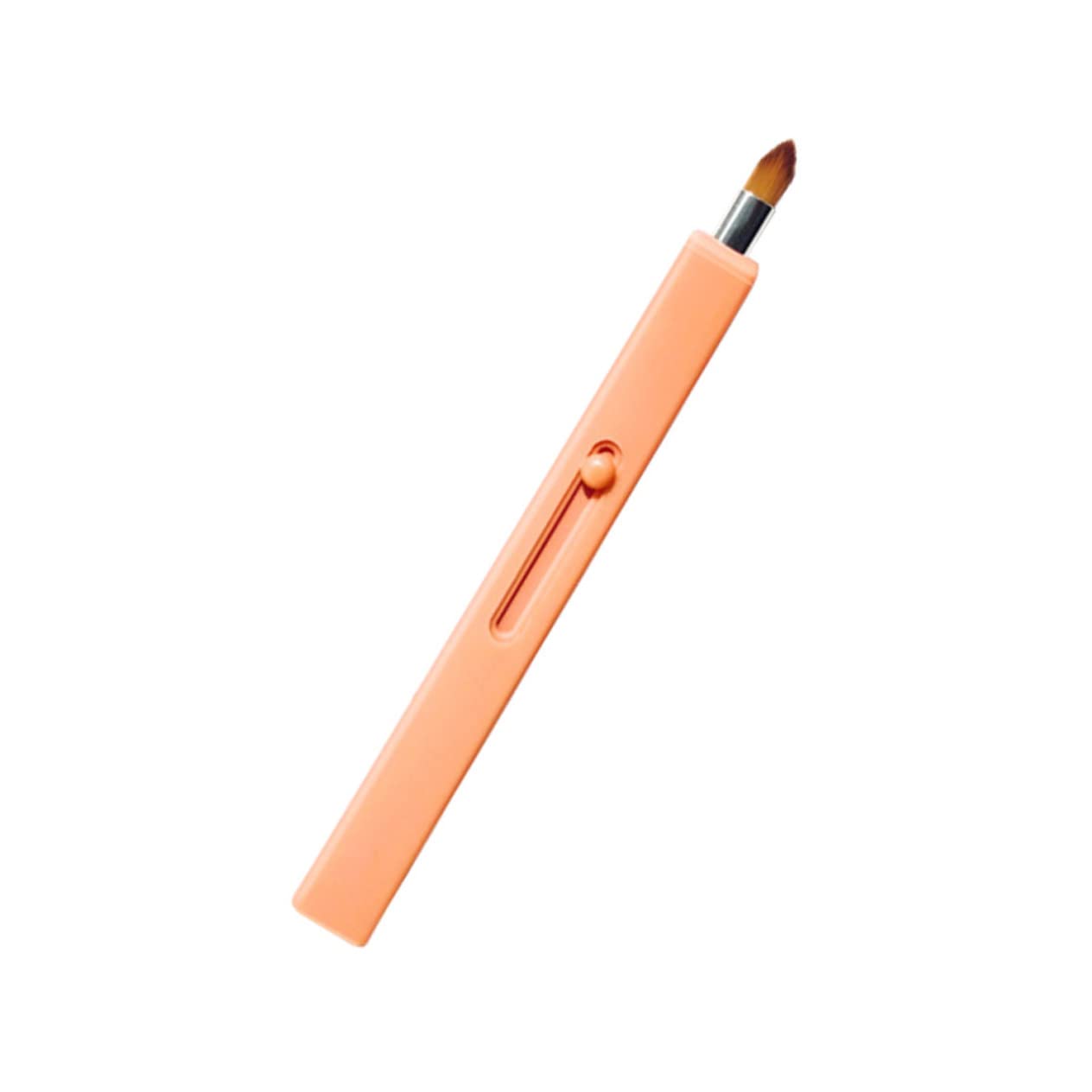 NULYLU Retractable Lip Brush Portable Makeup Tool Lip Makeup Brush for Women Reusable Applicator Retractable