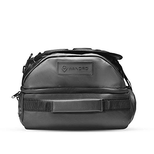HEXAD Access 45L Duffel Bag - Travel Duffel Bag with Multiple Compartments for Organization (Black)