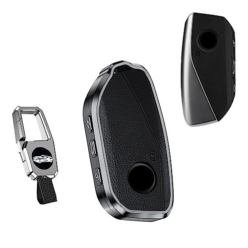 Coque de clé en métal pour BMW 2024 X7 X1 U11 | Protection premium anti-traces