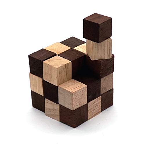 wooden magic cube puzzle