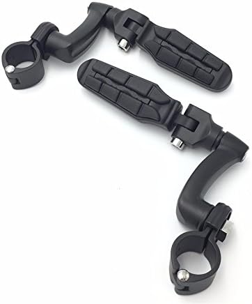 Miniatura 4 de HK Group Kit de montaje de clavijas de carretera ajustables para motocicleta con reposapiés para H-D Sportster 883 1200 Street Bob Softail CVO